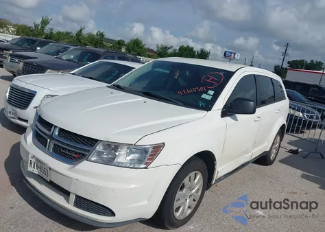 2014 Dodge Journey American Value Pkg z USA, uszkodzony, nr VIN 3C4PDCAB8ET278076